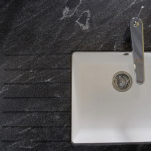 Ihre Arbeitsplatte mit Spüle: gefertigt aus der selben Charge