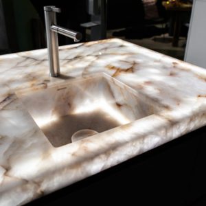 Ihre Arbeitsplatte mit Spüle: gefertigt aus der selben Charge