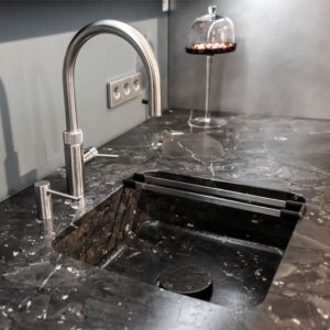 Ihre Arbeitsplatte mit Spüle: gefertigt aus der selben Charge