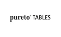 Schriftzug pureto Tables