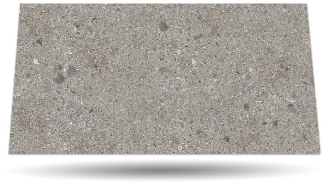 Rohtafel Keramik Ceppo Grigio mit Schatten darunter