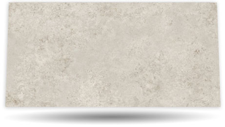 Foto der Rohplatte Keramik pureto Jura Grey mit Schatten drunter