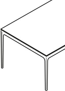 tischgestell-zeichnung-illustration-pico-gestell Illustration Zeichnung von schwarzem Pico-Tischgestell