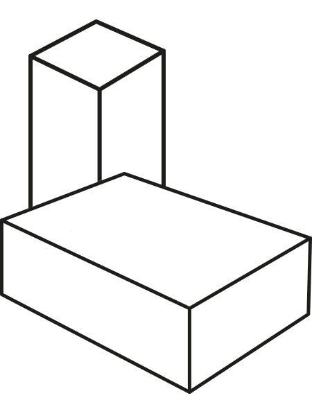 tischgestelle-zeichnungen-illustrationen-cube-sockel-saeule-beistelltisch Illustrationen Zeichnungen von Cubes / Säulen als Beistelltischen