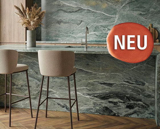 Vorschaubild von Naturstein Samba Floresta in einer Küche mit Holz