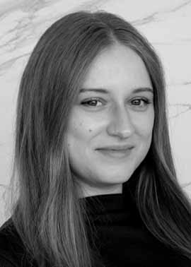 katrin-root-web Auszubildende Katrin Root als schwarz-weiß-Portrait
