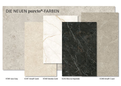 Neue pureto Farben Neue pureto Farben